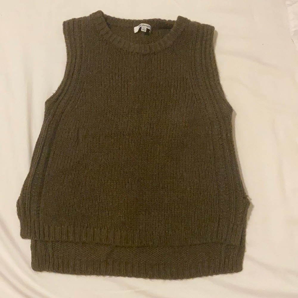 Madewell muscle sweater tank